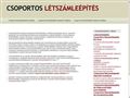 http://www.letszamleepites.info ismertető oldala